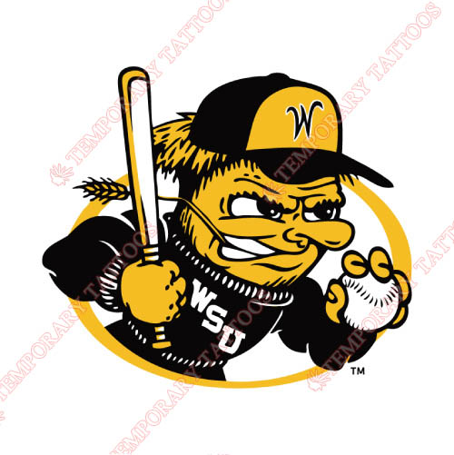 Wichita State Shockers Customize Temporary Tattoos Stickers NO.7000